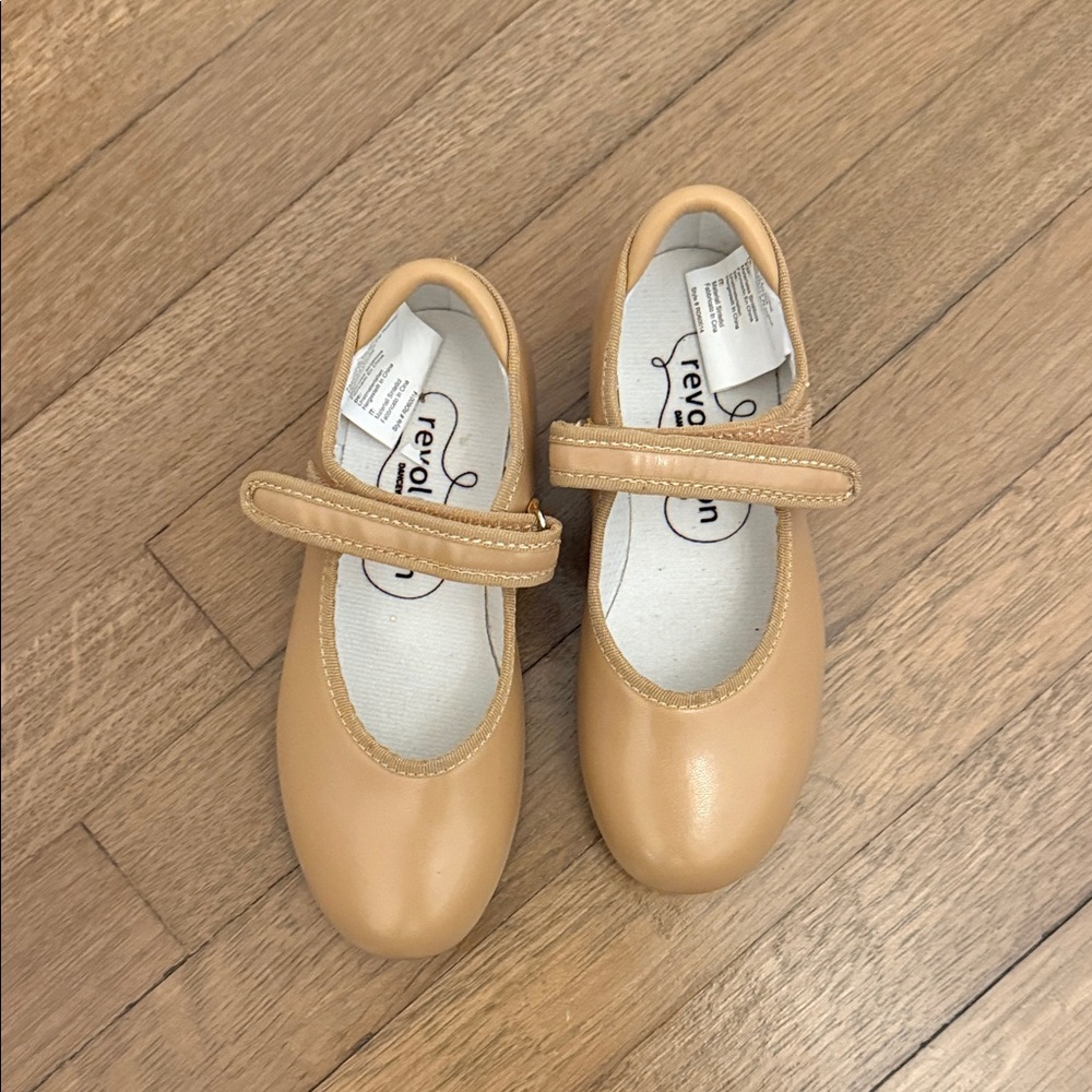 Revolution dark tan tap shoes kids